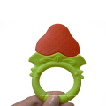 baby teething toys ring fruit shape baby silicone teether